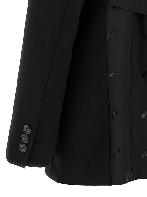 Moschino Single-breasted Martingale Blazer