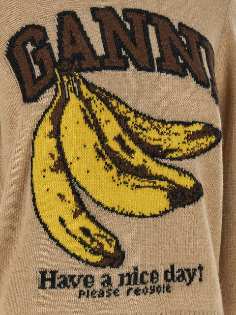 Ganni Banane Sweater