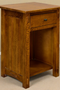 Mission Solid Quarter Sawn Oak 1 Drawer End Table - Model A27