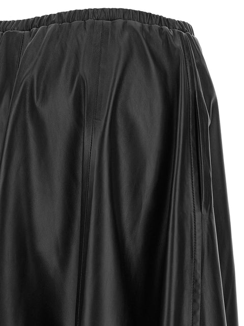 Alberta Ferretti Leather Skirt