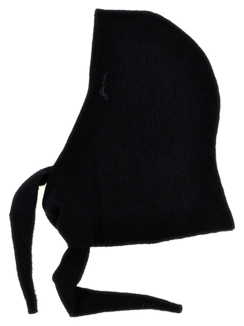 Ganni Logo Embroidery Hood