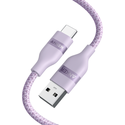Anker USB-A to USB-C Cable (3 ft / 6 ft, Upcycled-Braided)