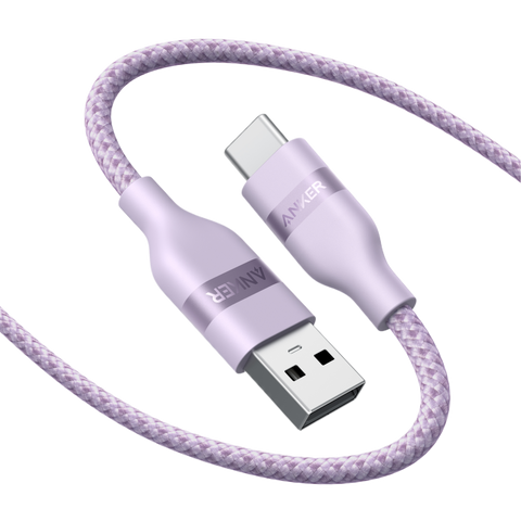 Anker USB-A to USB-C Cable (3 ft / 6 ft, Upcycled-Braided)