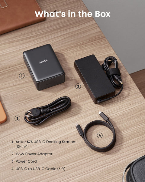 Anker 575 USB-C Docking Station (13-in-1)
