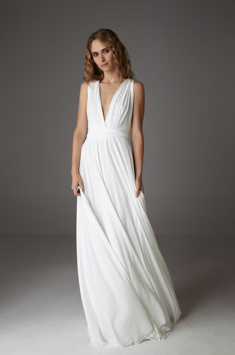 Infinity Maxi Dress Bride Linen Comfort