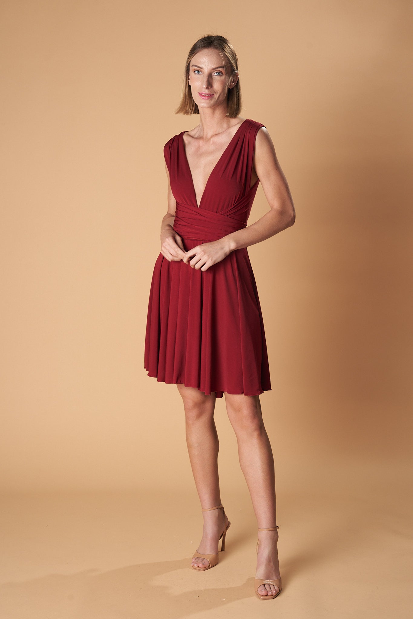 Infinity Mini Dress for Comfort and Breathability