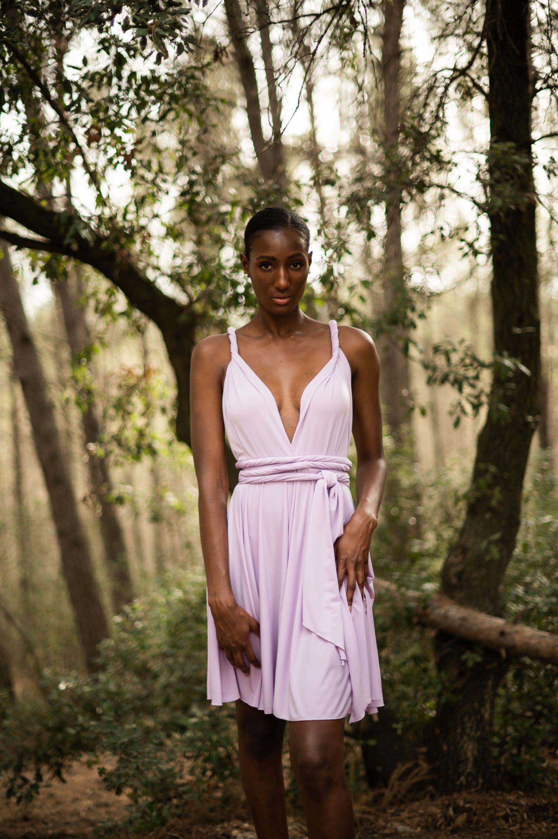 Infinity Mini Dress for Comfort and Breathability