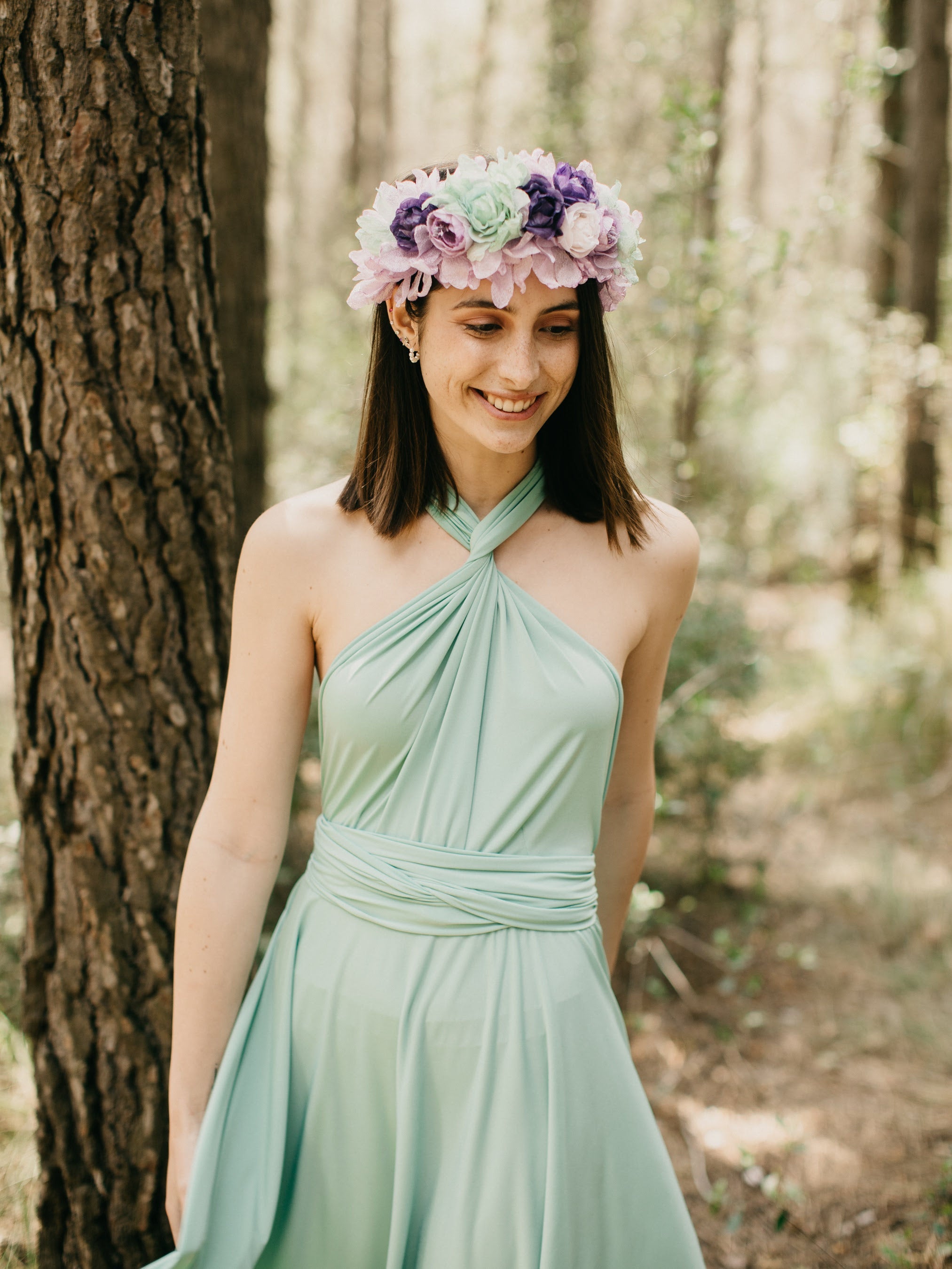Infinity Mini Dress for Comfort and Breathability