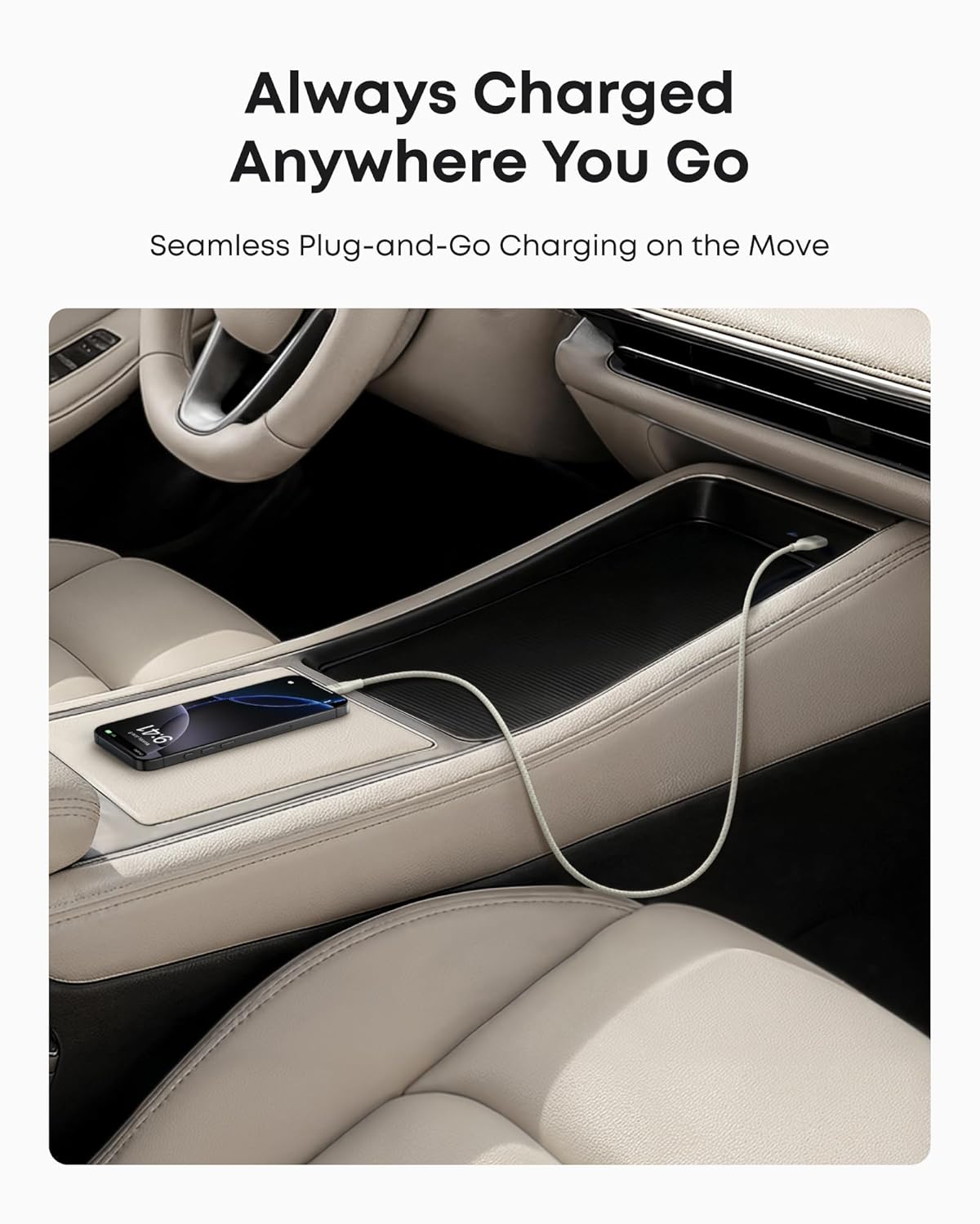 Anker USB-A to USB-C Cable (3 ft/6 ft, Upcycled-Braided)