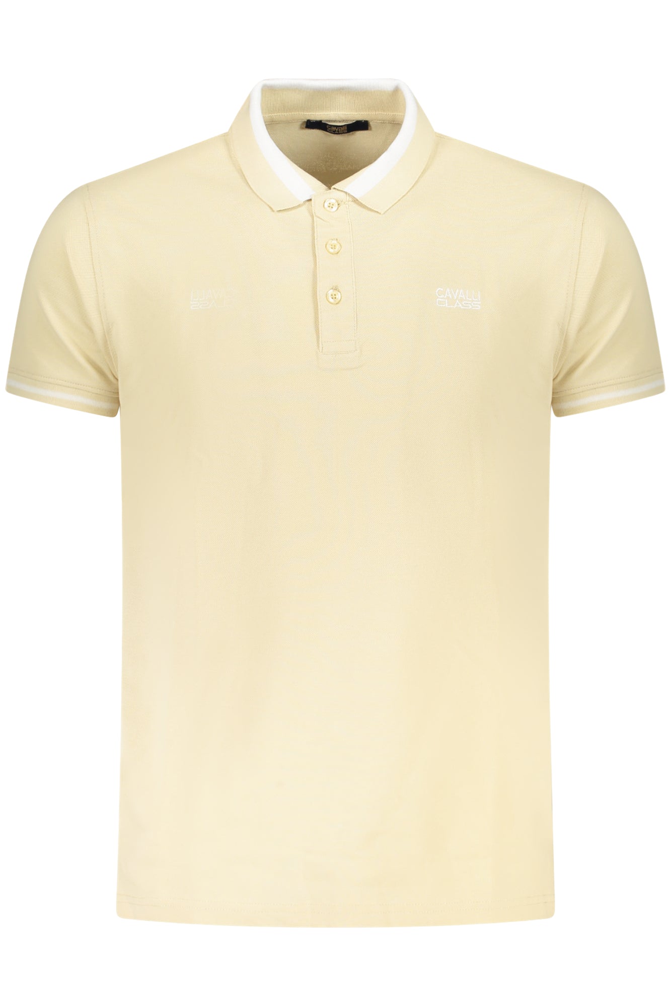 CAVALLI CLASS POLO SHORT SLEEVES MEN BEIGE-0