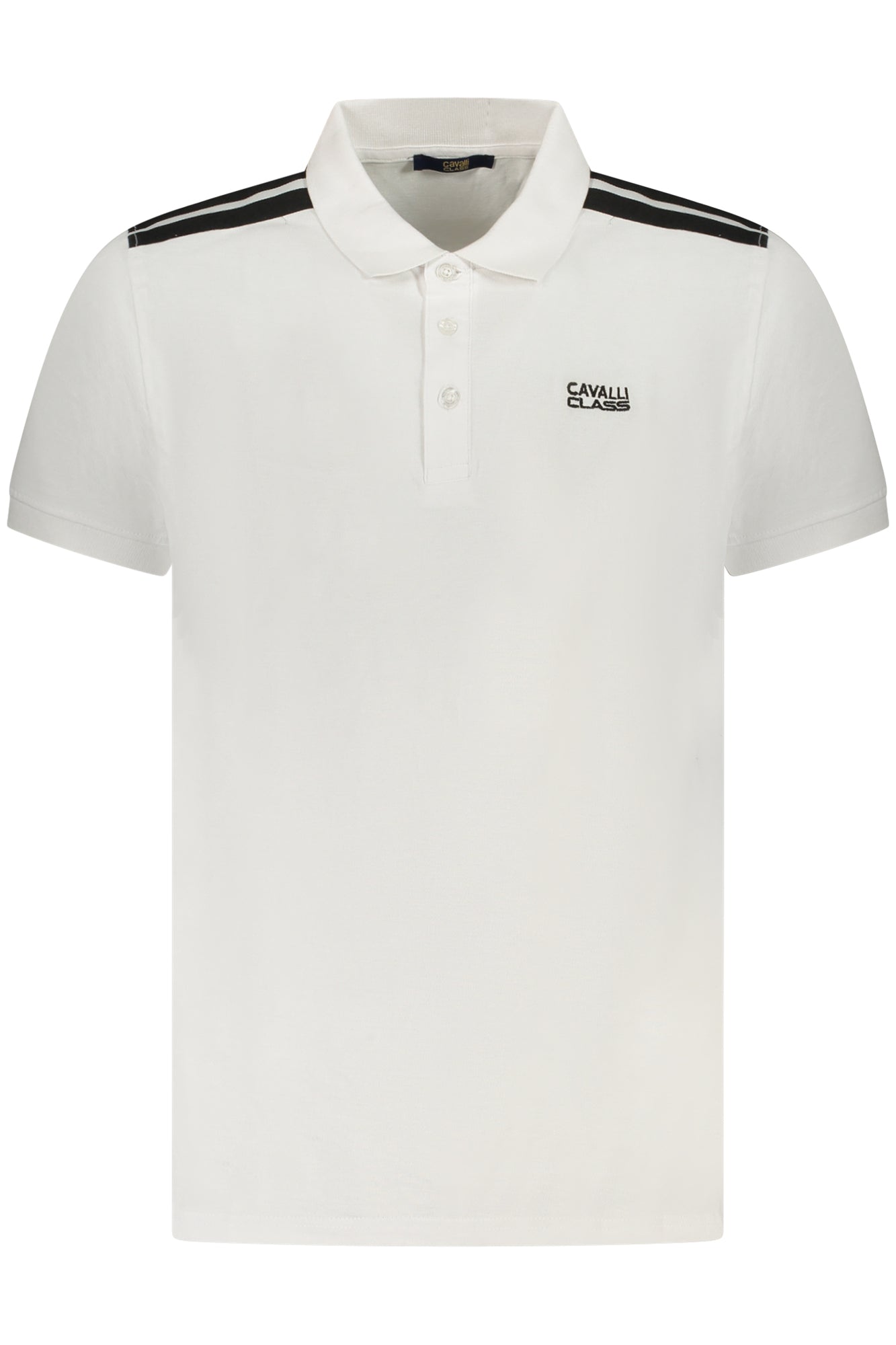 CAVALLI CLASS POLO SHORT SLEEVES MEN WHITE-0