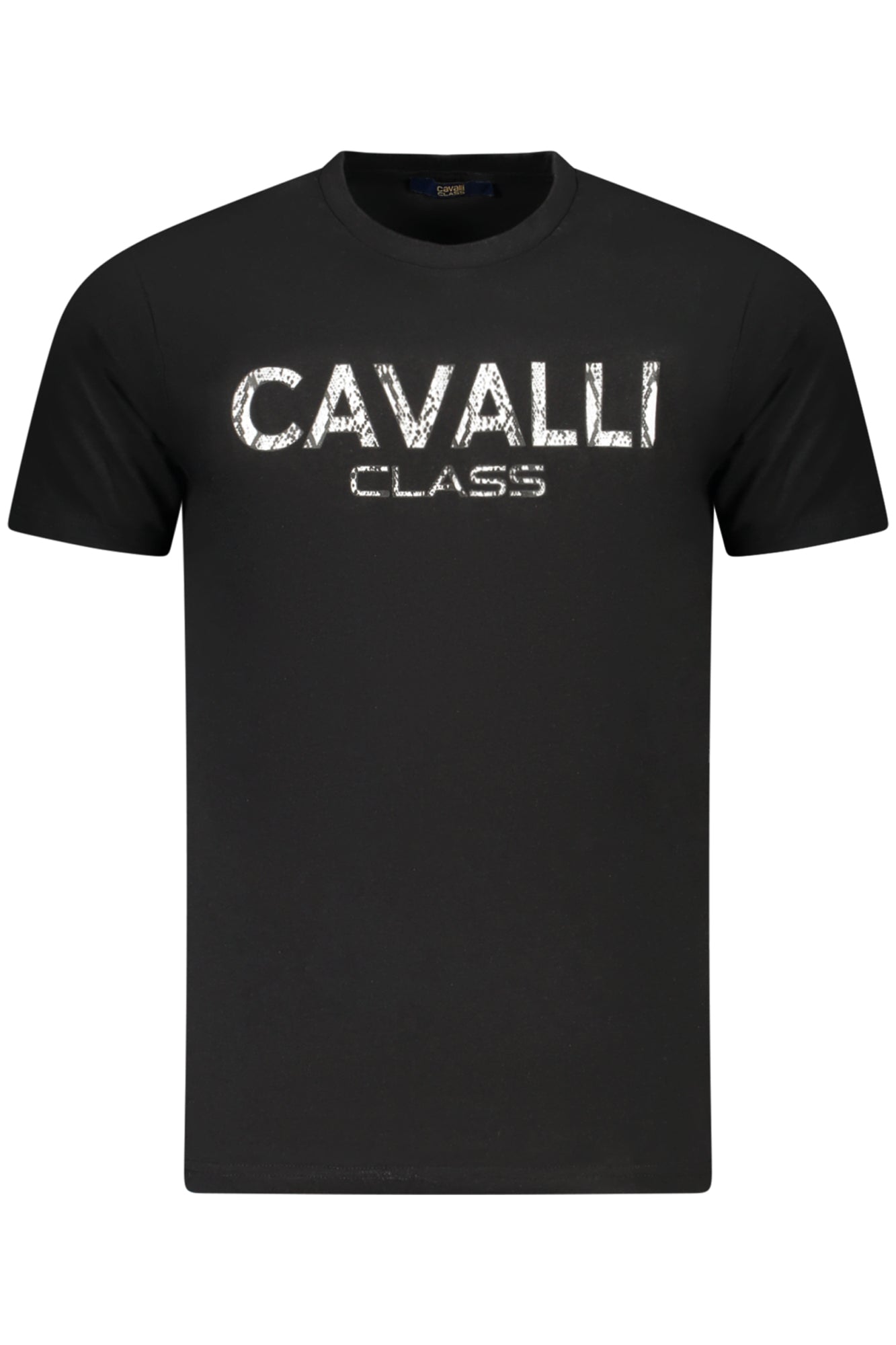CAVALLI CLASS SHORT SLEEVE T-SHIRT MEN BLACK-0