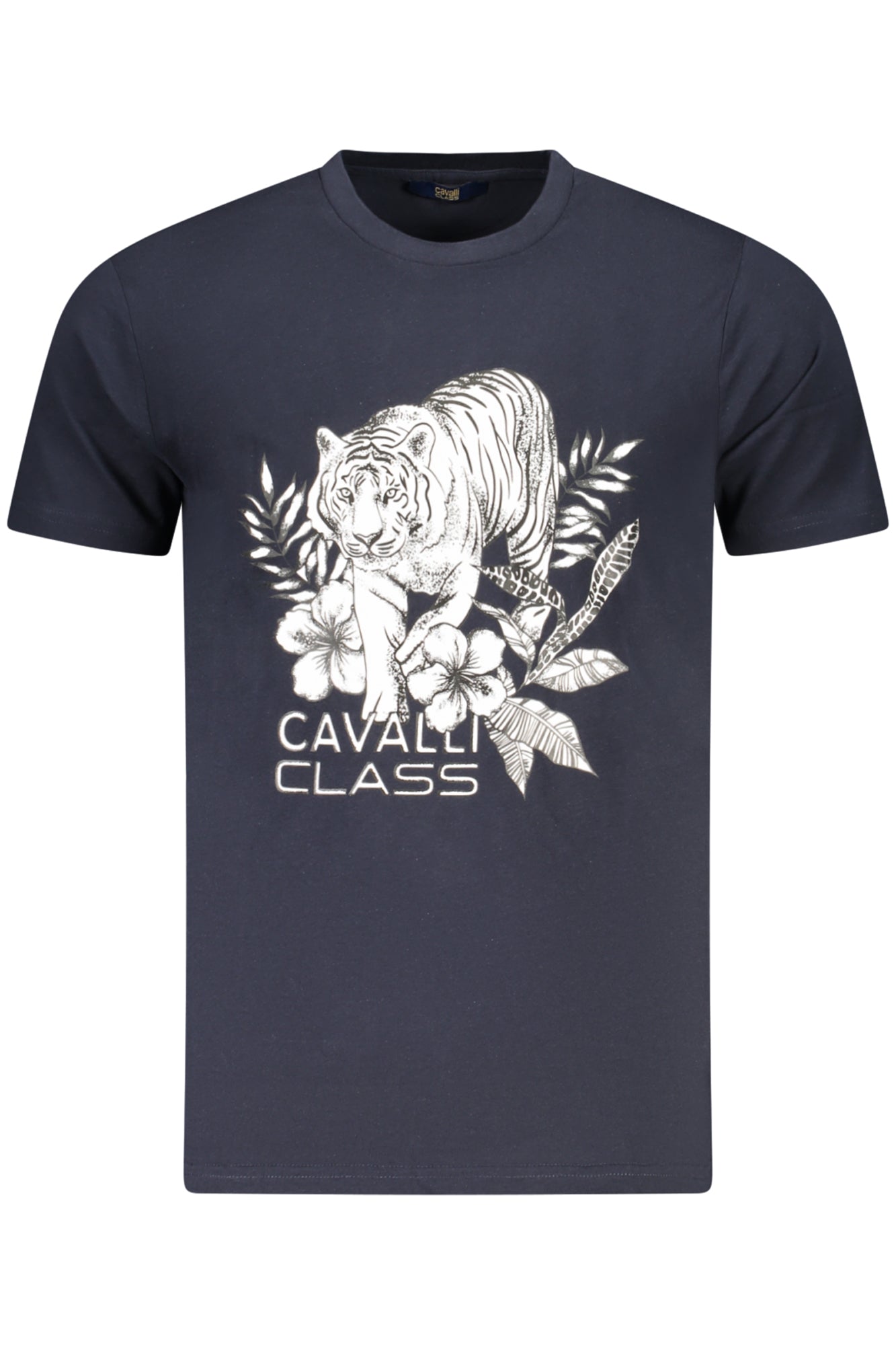 CAVALLI CLASS SHORT SLEEVE T-SHIRT MEN BLUE-0