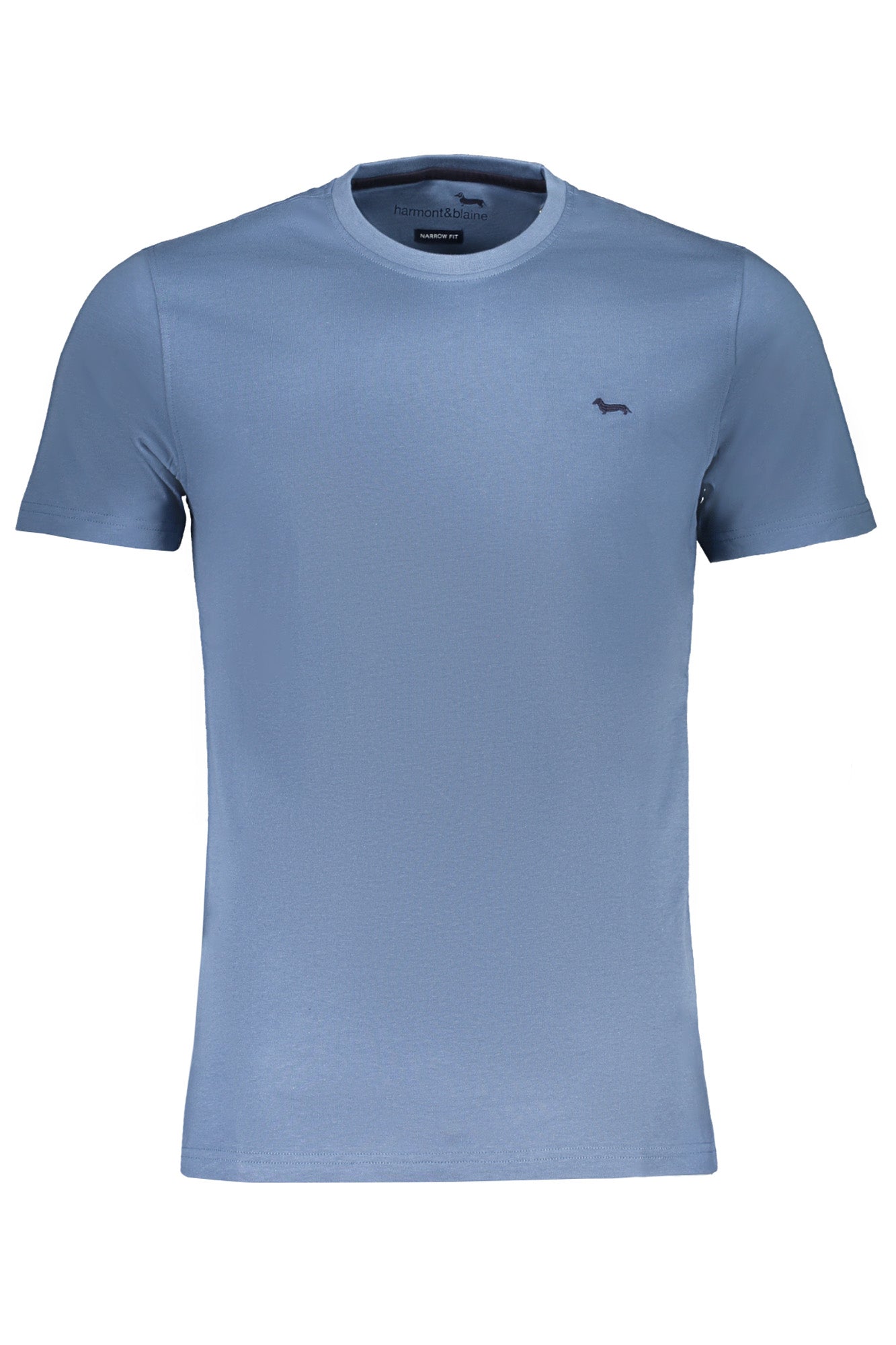 HARMONT & BLAINE MEN'S SHORT SLEEVE T-SHIRT BLUE-0