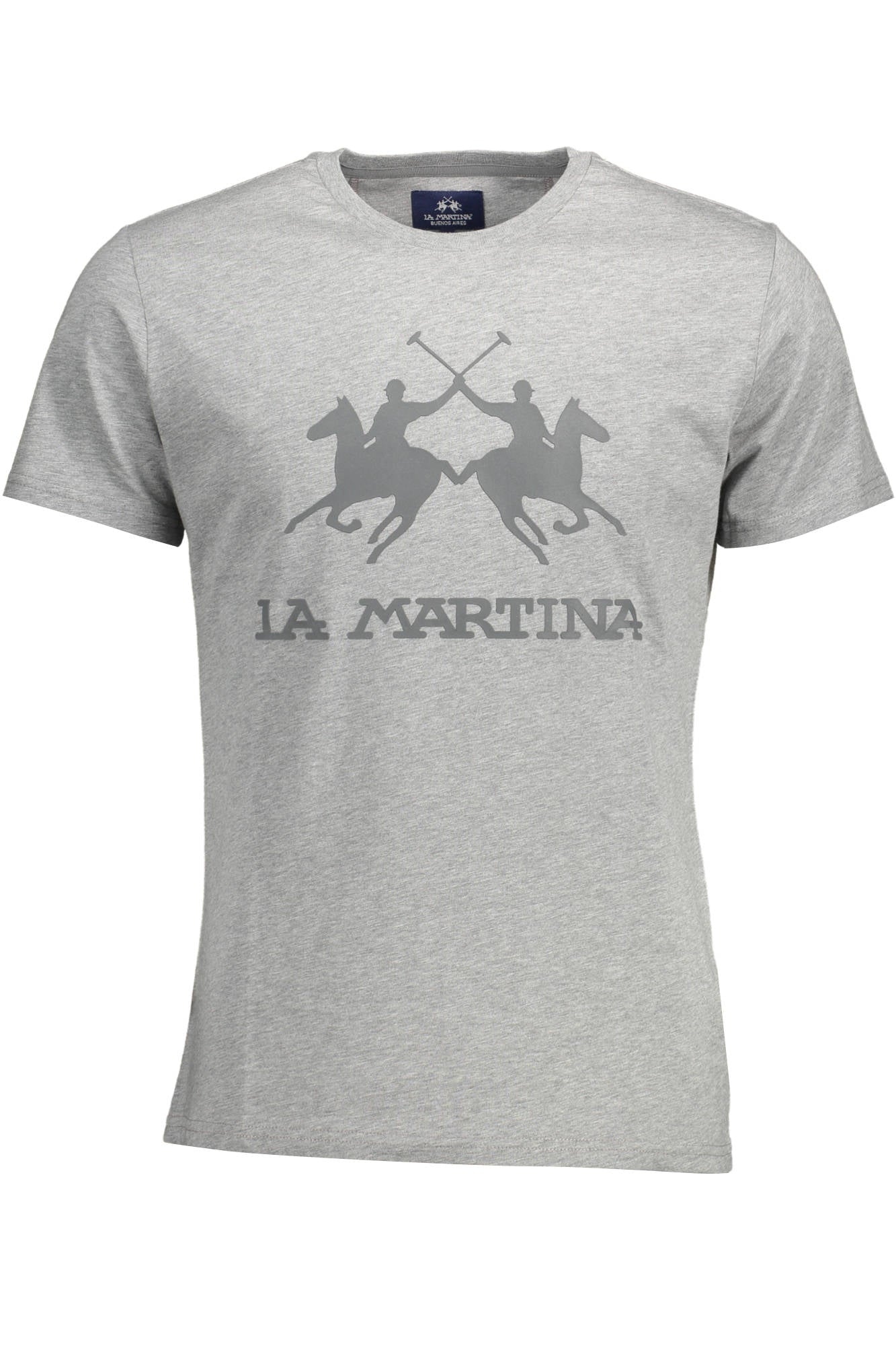 LA MARTINA SHORT SLEEVE T-SHIRT MEN GREY-0