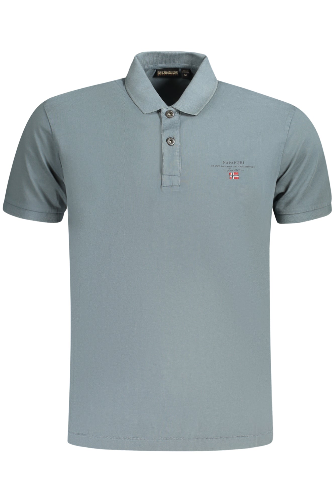NAPAPIJRI POLO SHORT SLEEVES MEN GREY-0