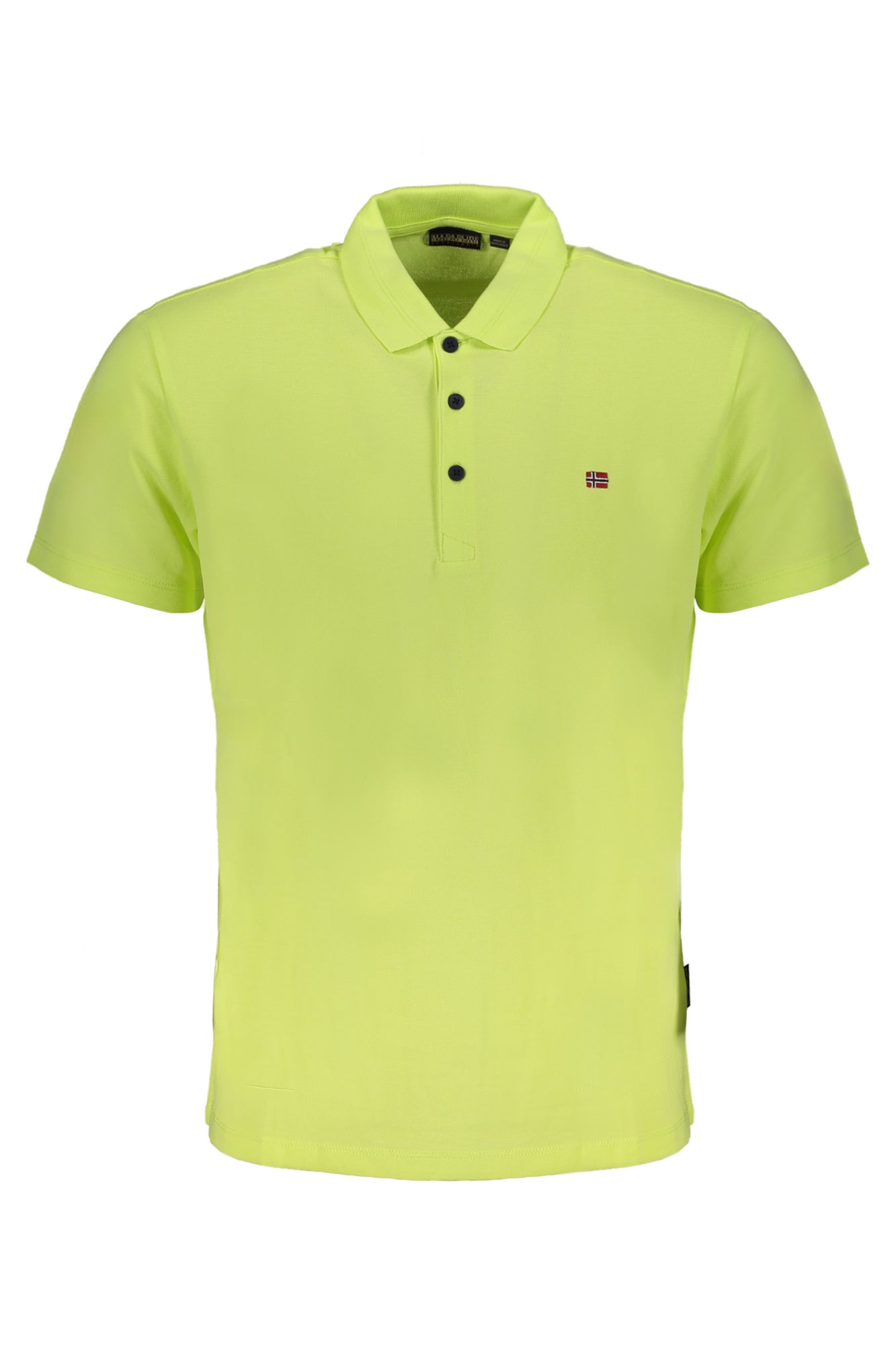 NAPAPIJRI YELLOW MEN'S SHORT SLEEVED T-SHIRT-0