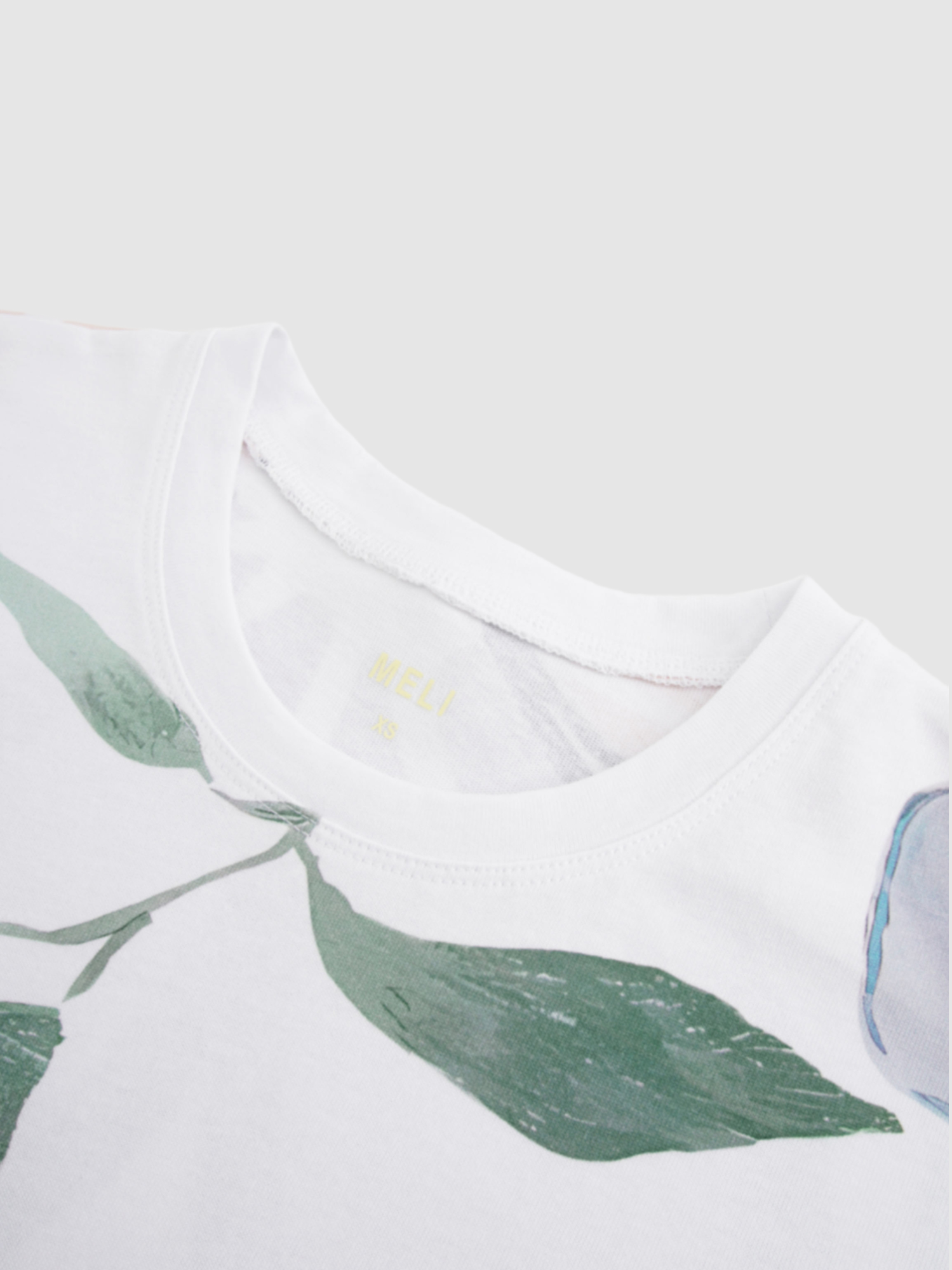 Oversized Printed Tee-Oversized Flower-3
