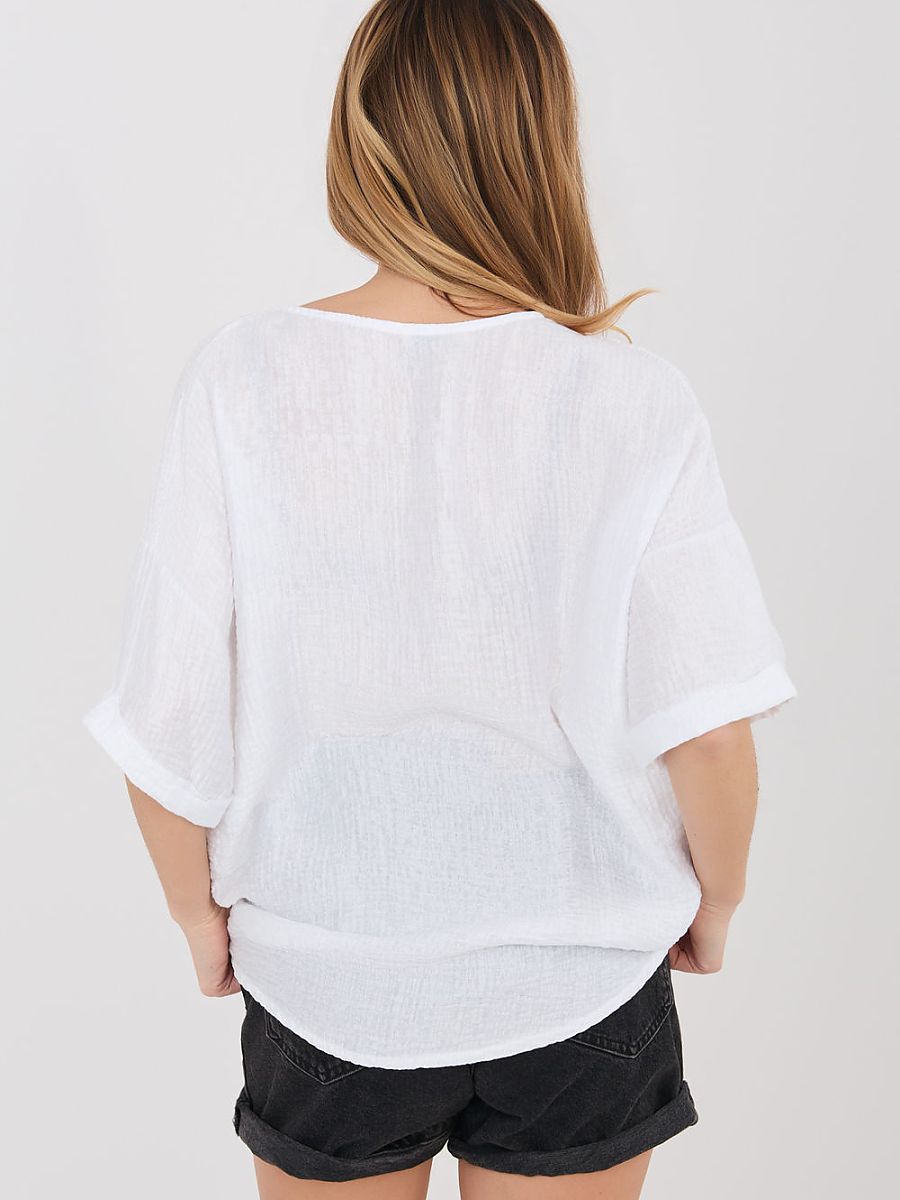 Short sleeve shirt model 225512 Italy Moda-2