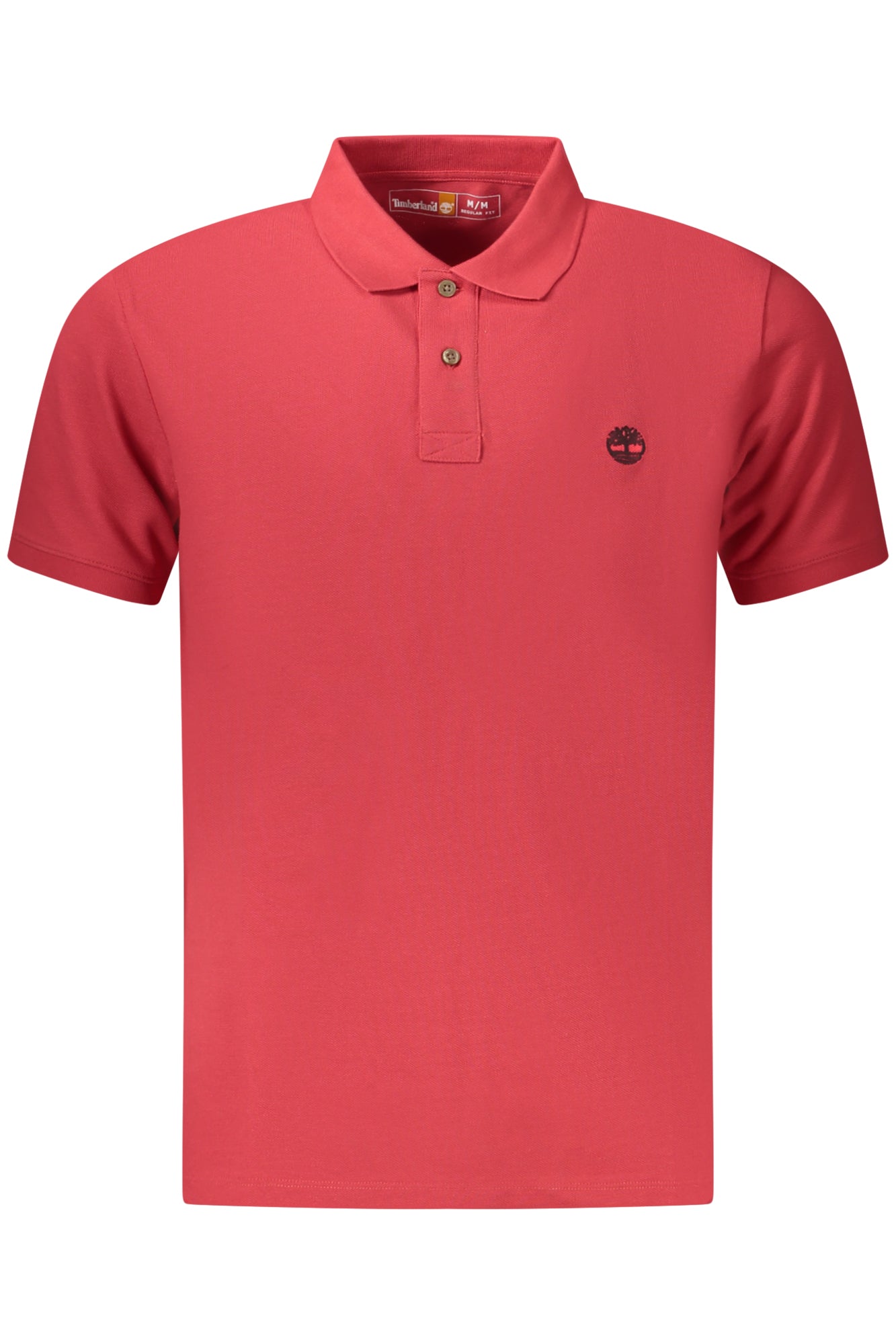 TIMBERLAND MEN'S SHORT-SLEEVE POLO SHIRT, RED-0