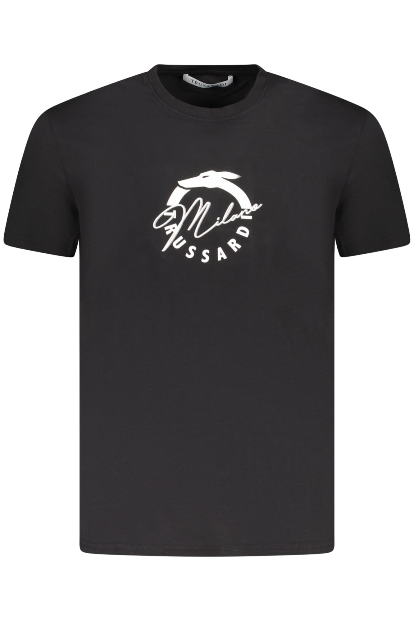 TRUSSARDI SHORT SLEEVE T-SHIRT MEN BLACK-0