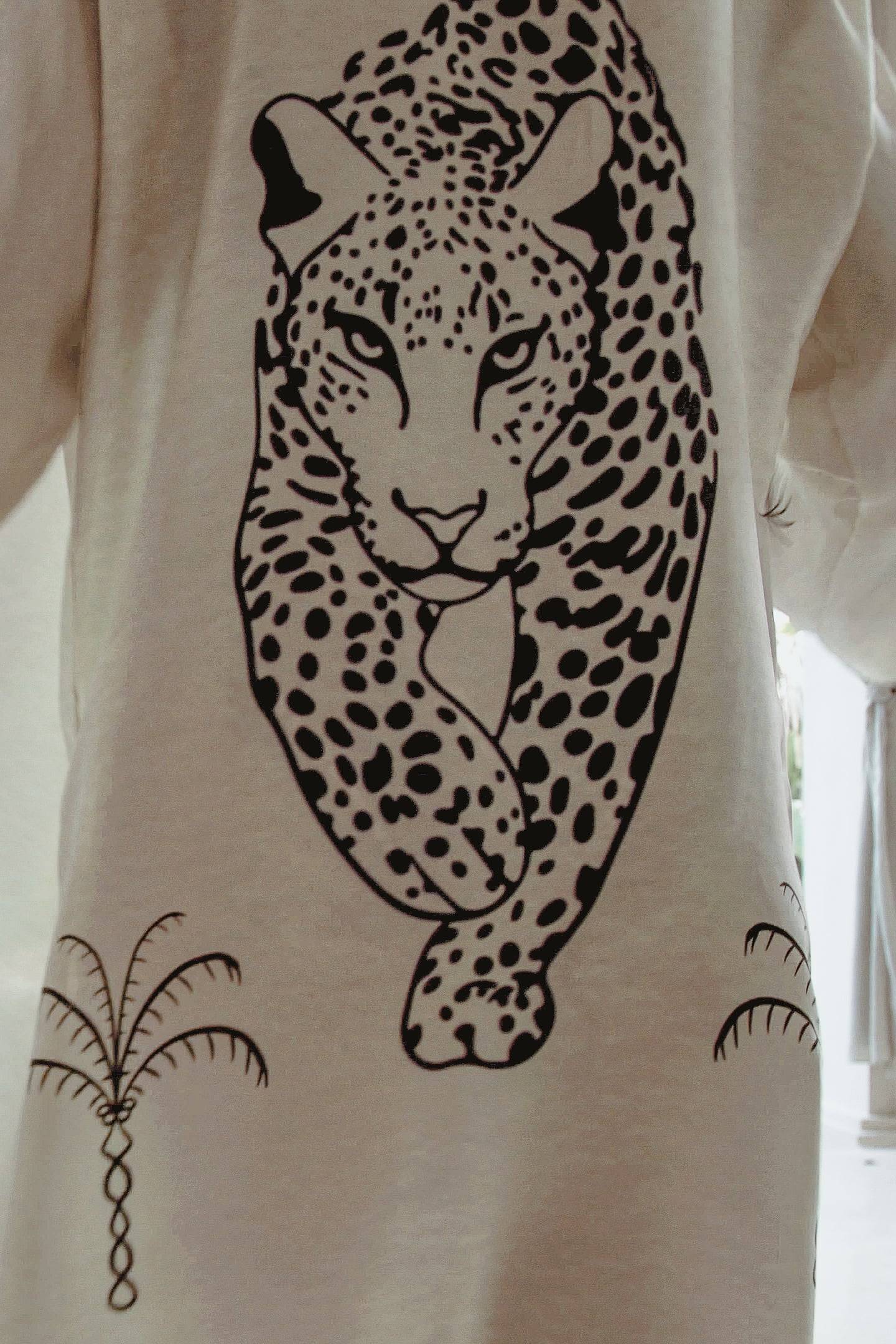 The Rigel Silk Robe In Jaguar