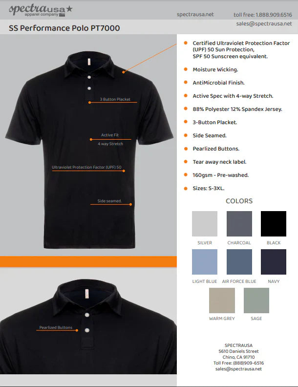 Upf 50 Performance Polo