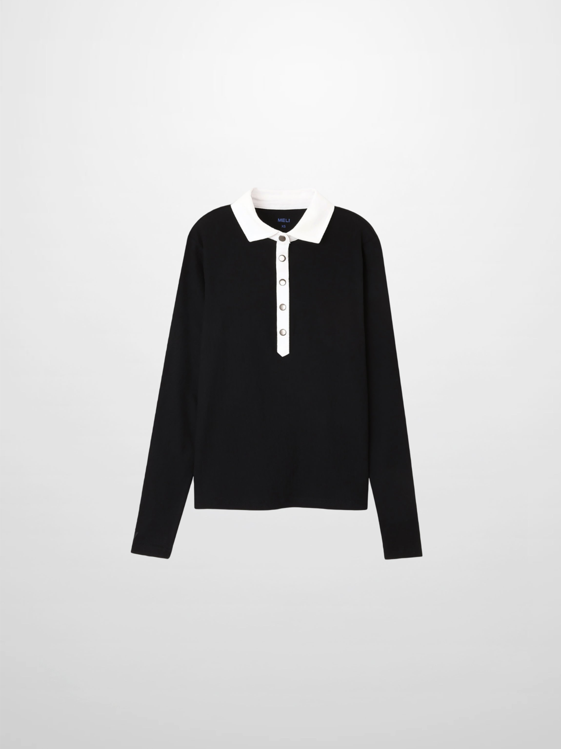 White Collar Polo-Black-2