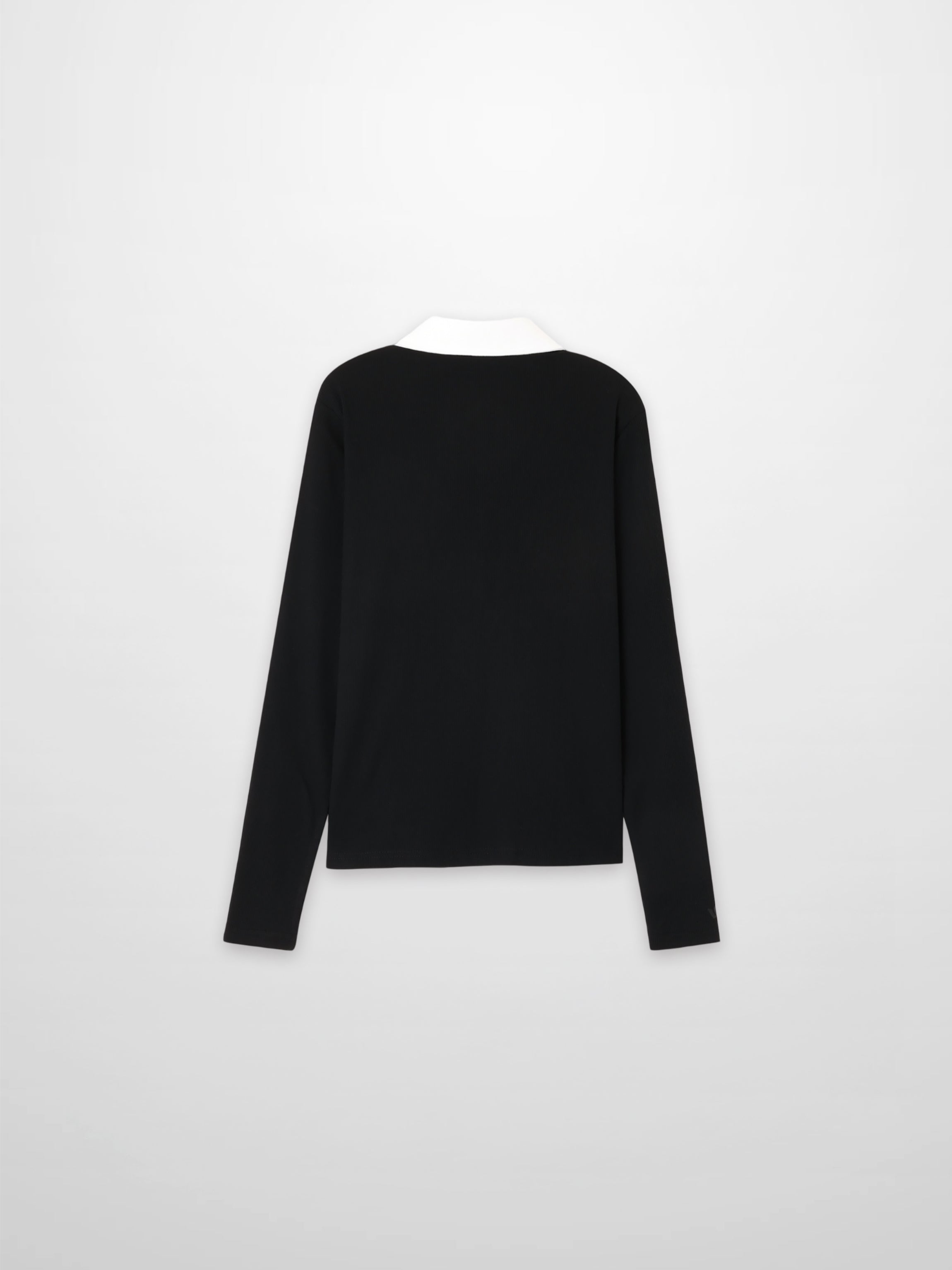 White Collar Polo-Black-3