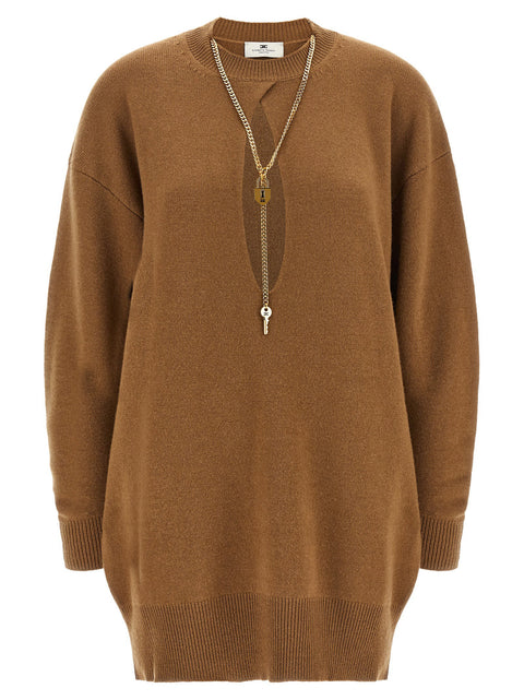 Elisabetta Franchi Necklace Dress
