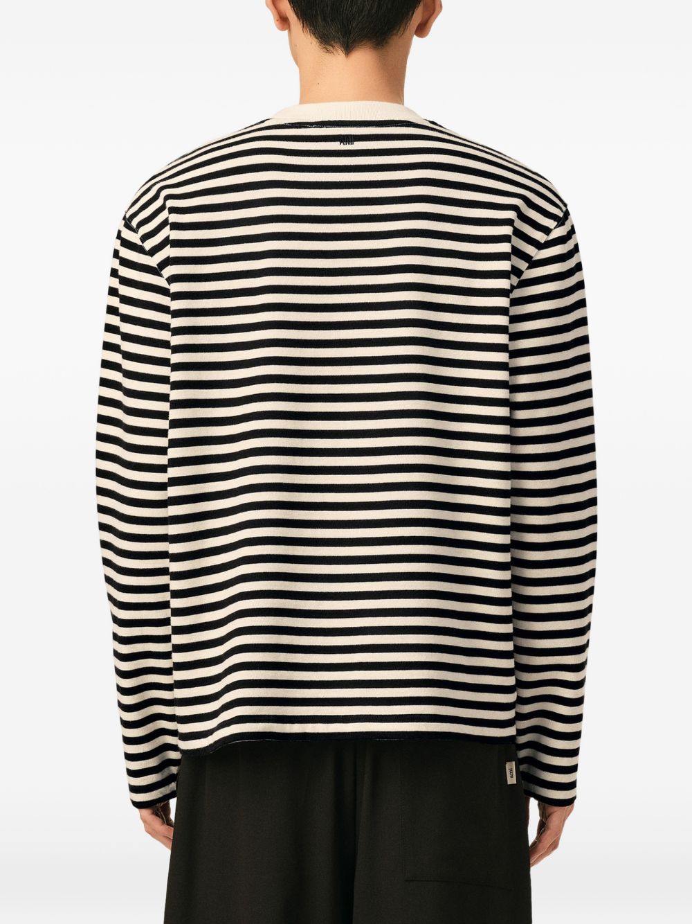 AMI PARIS T-shirts and Polos BLACK