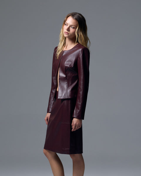 Sloan Vegan Leather Skirt