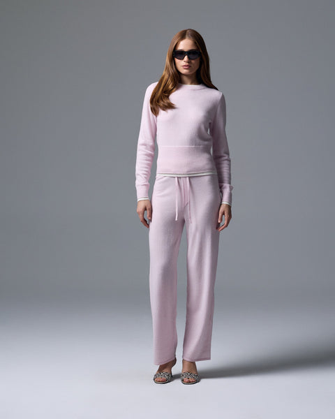 Tove Layered Cashmere Blend Crewneck