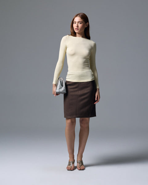 Lane Boatneck Top
