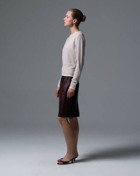 Tove Layered Cashmere Blend Crewneck