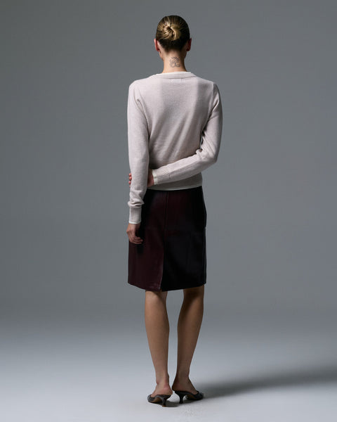 Tove Layered Cashmere Blend Crewneck