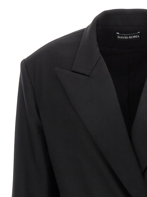 David Koma Tailored Tuxedo Blazer