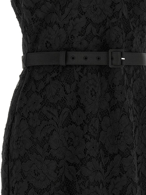 Self-Portrait Lace Dress With Collar