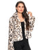 Faux Fur Leopard Zip Jacket