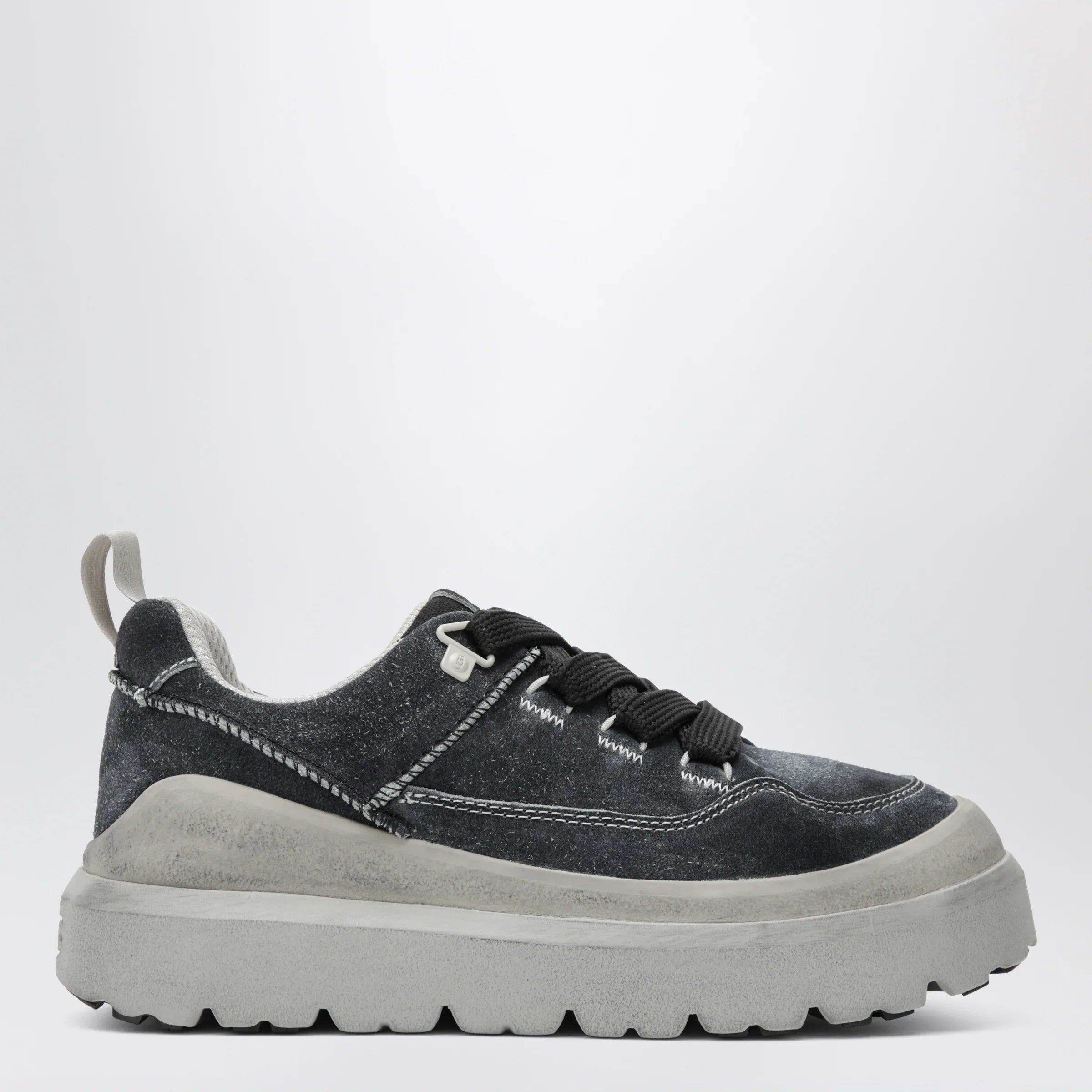 Aged Suede Sneakers for Everyday Comfort