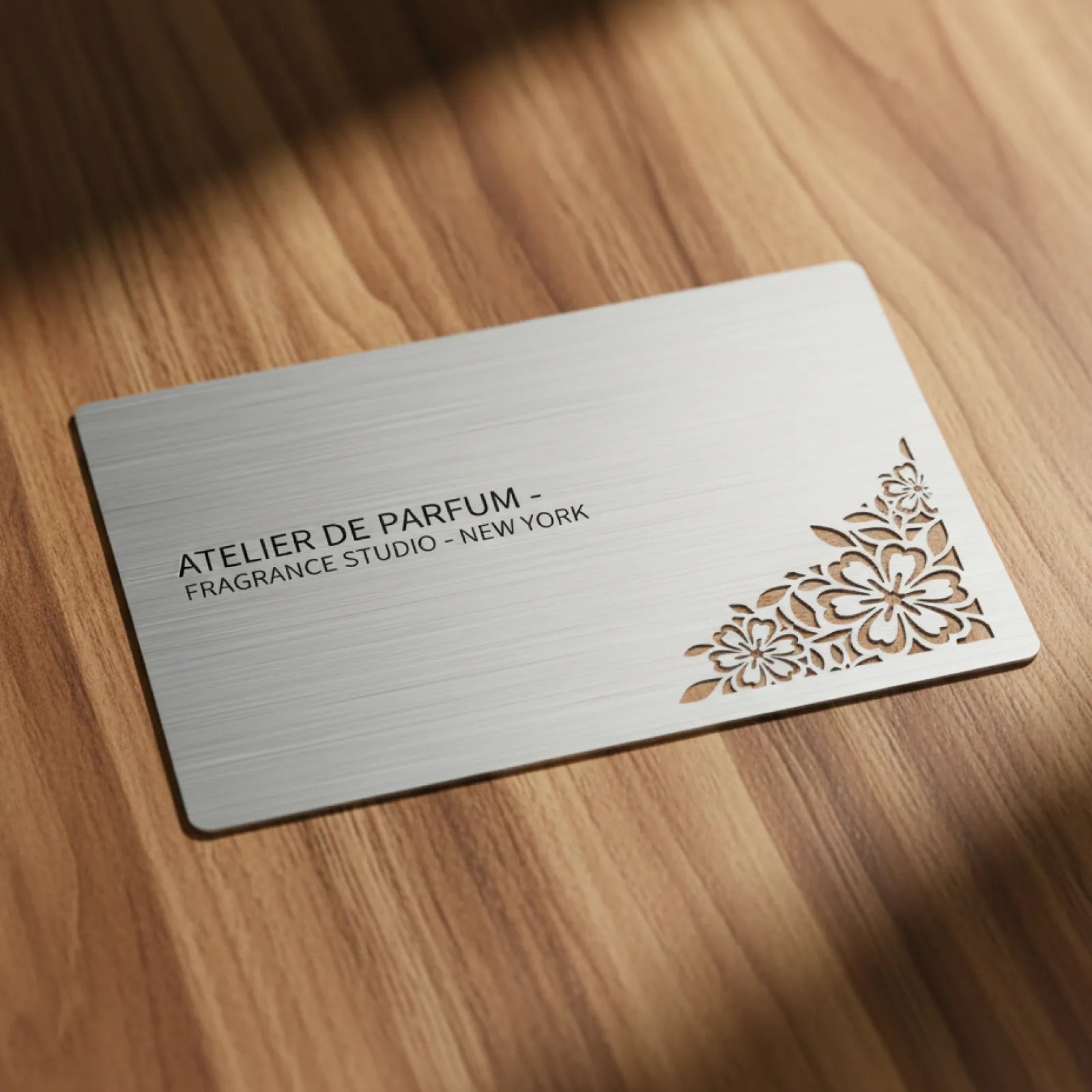 0.02" Stainless Steel Metal Business Cards (15pcs)