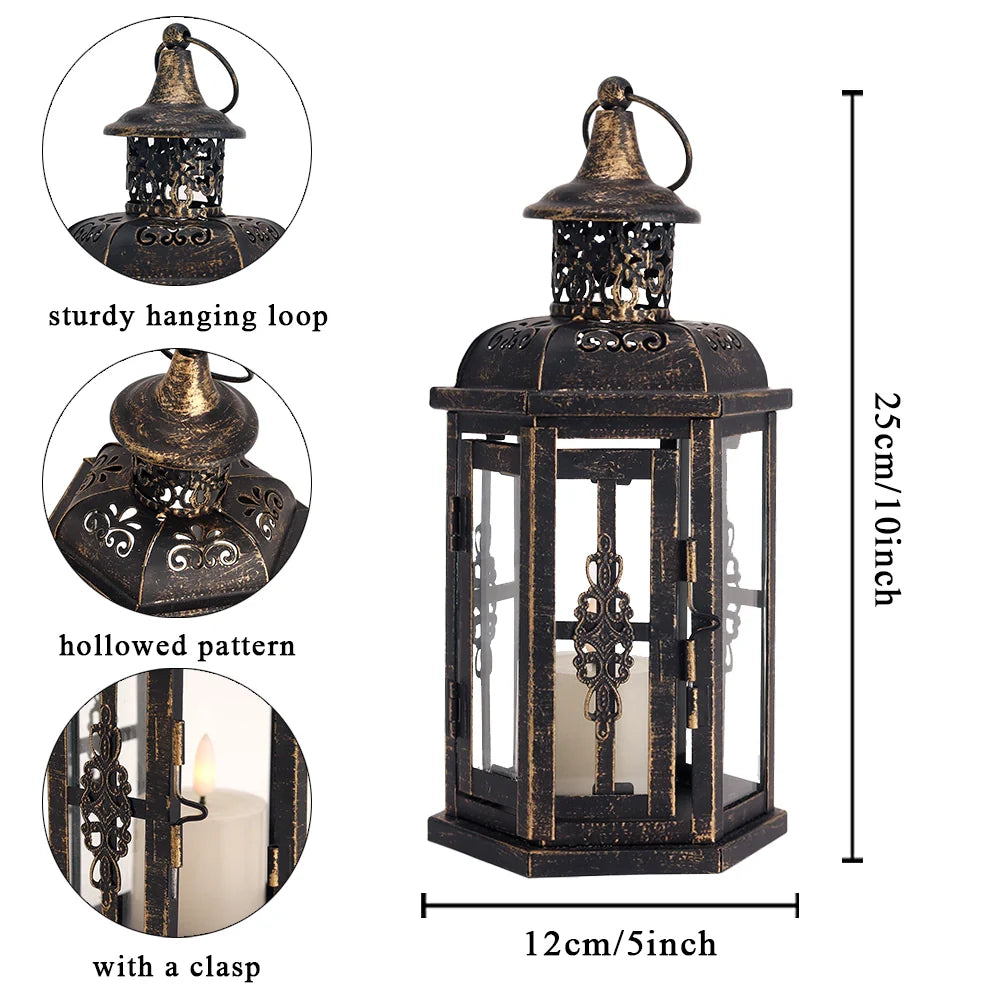 10inch High Decorative Candle lantern