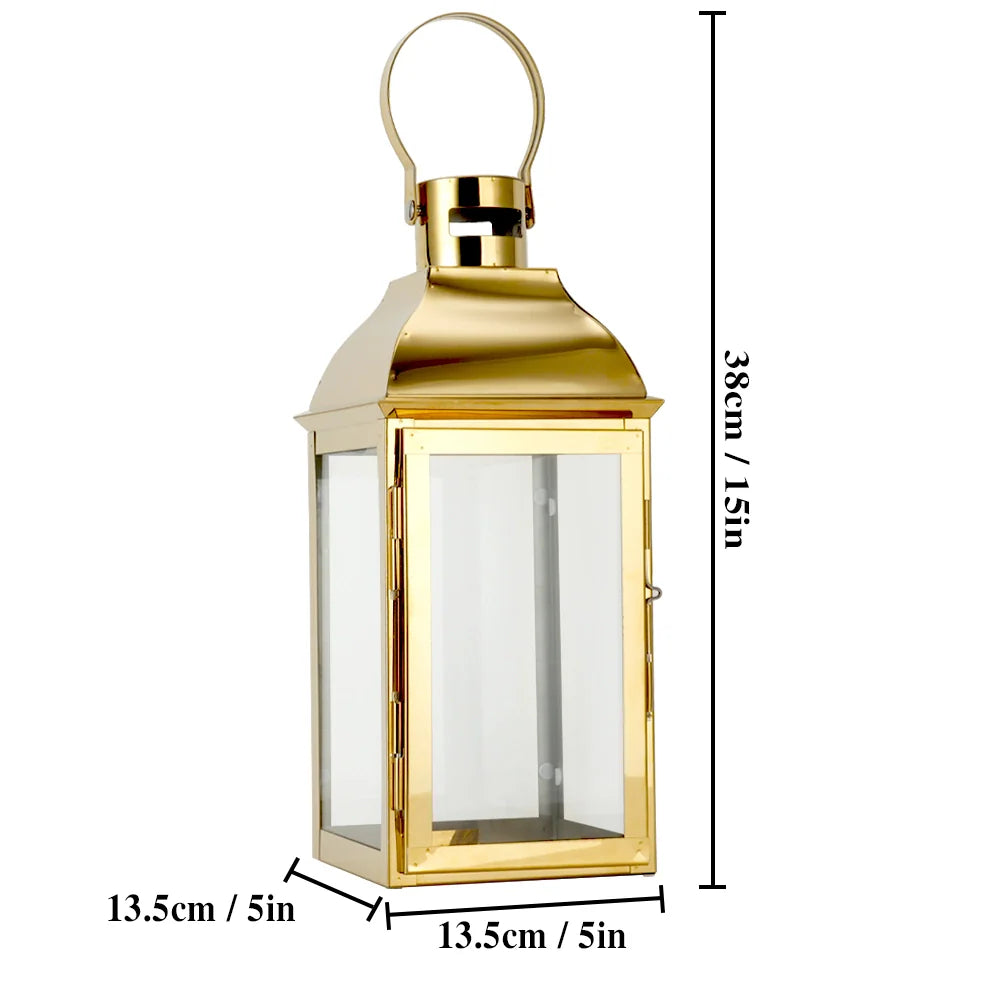 12.5” High Decorative Lanterns