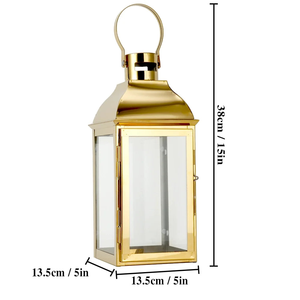12.5” High Decorative Lanterns