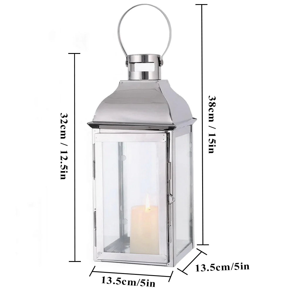 12.5” High Decorative Lanterns