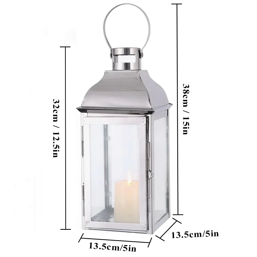 12.5” High Decorative Lanterns