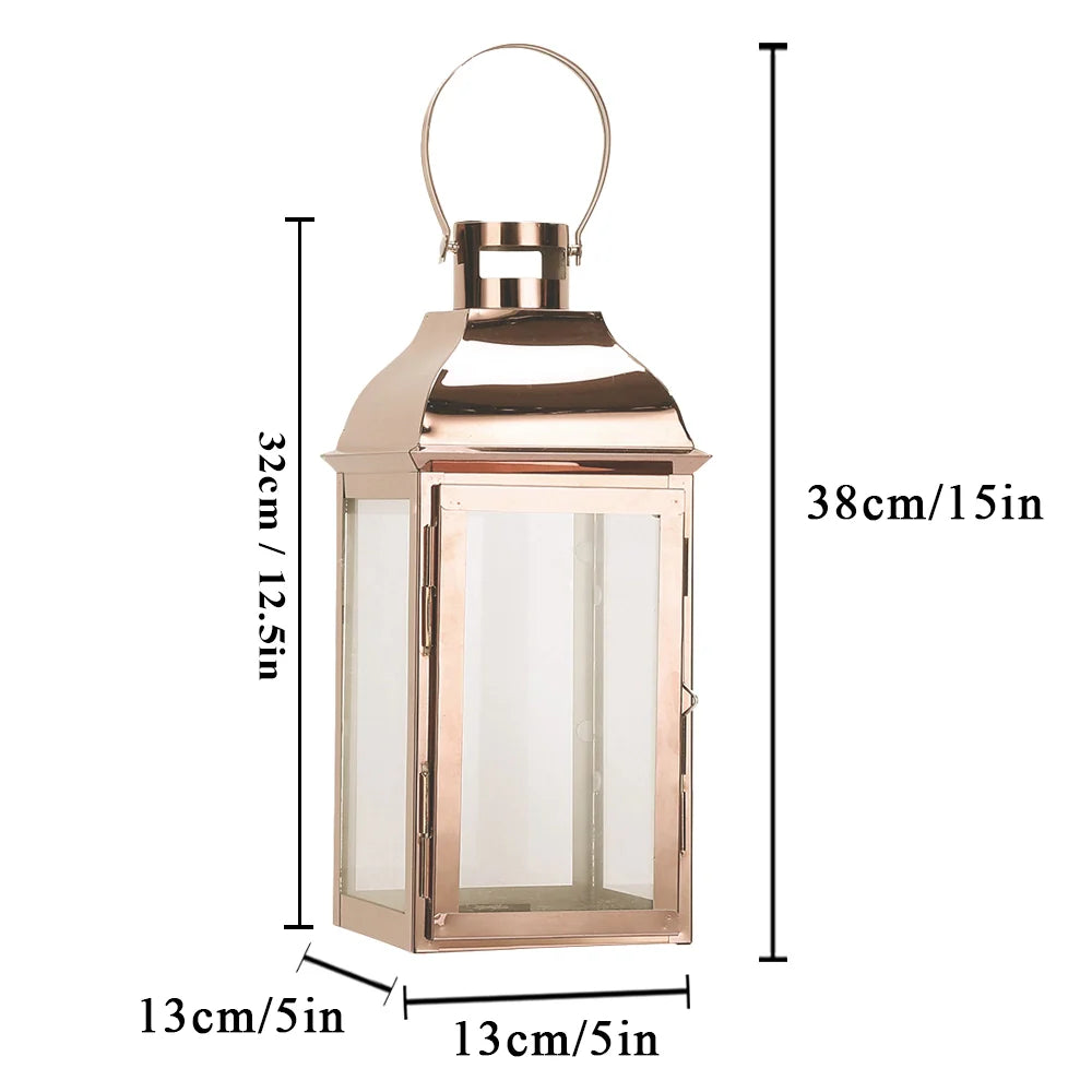 12.5” High Decorative Lanterns