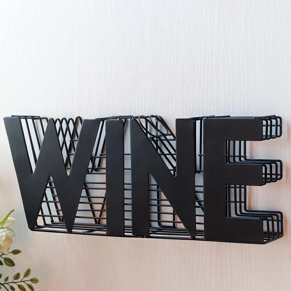 13.5" Length Wine Cork holder Metal Craft Wine Cork Storage