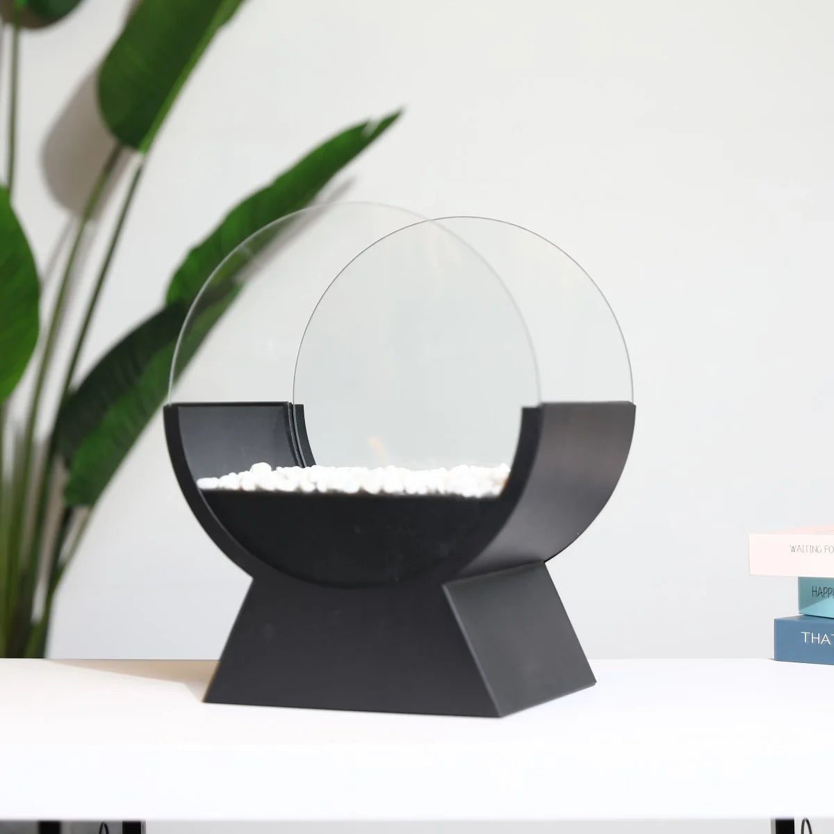 13.5" Tall Portable Tabletop Fireplace
