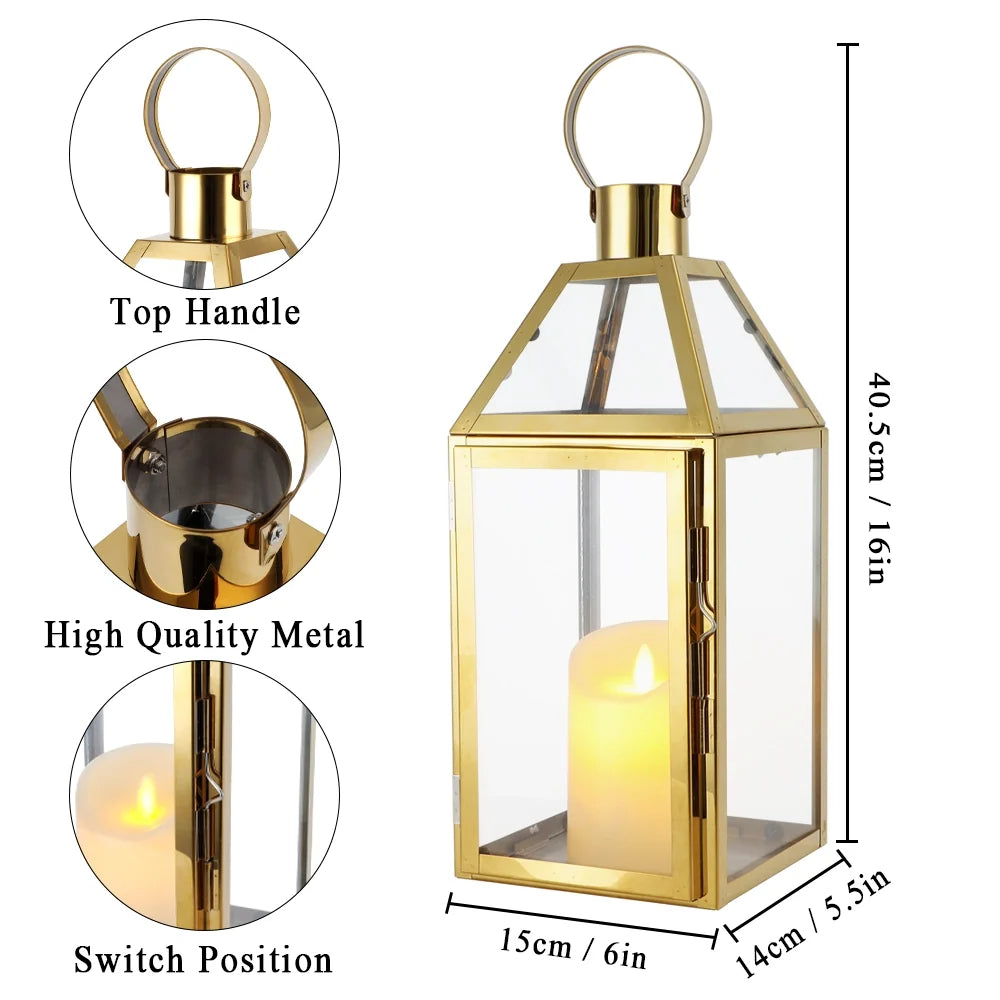 16 inch High Decorative Lantern
